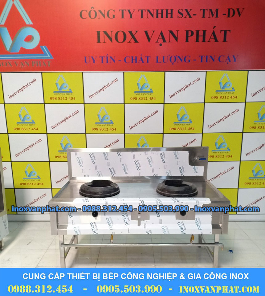 Bếp á inox công nghiệp