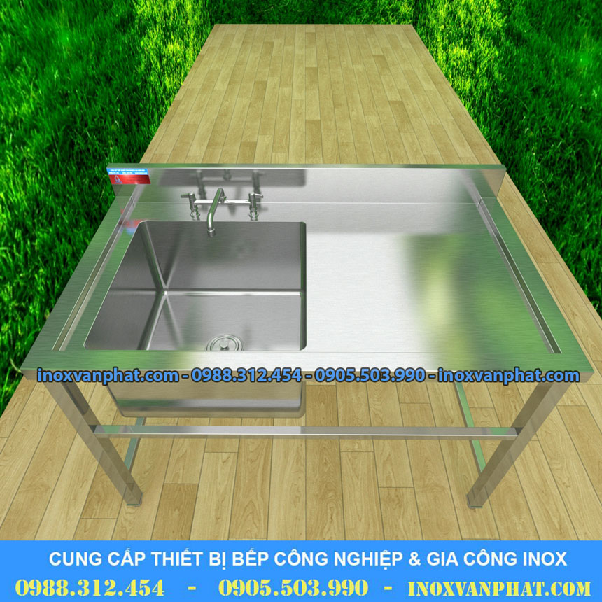 Chậu rửa inox công nghiệp