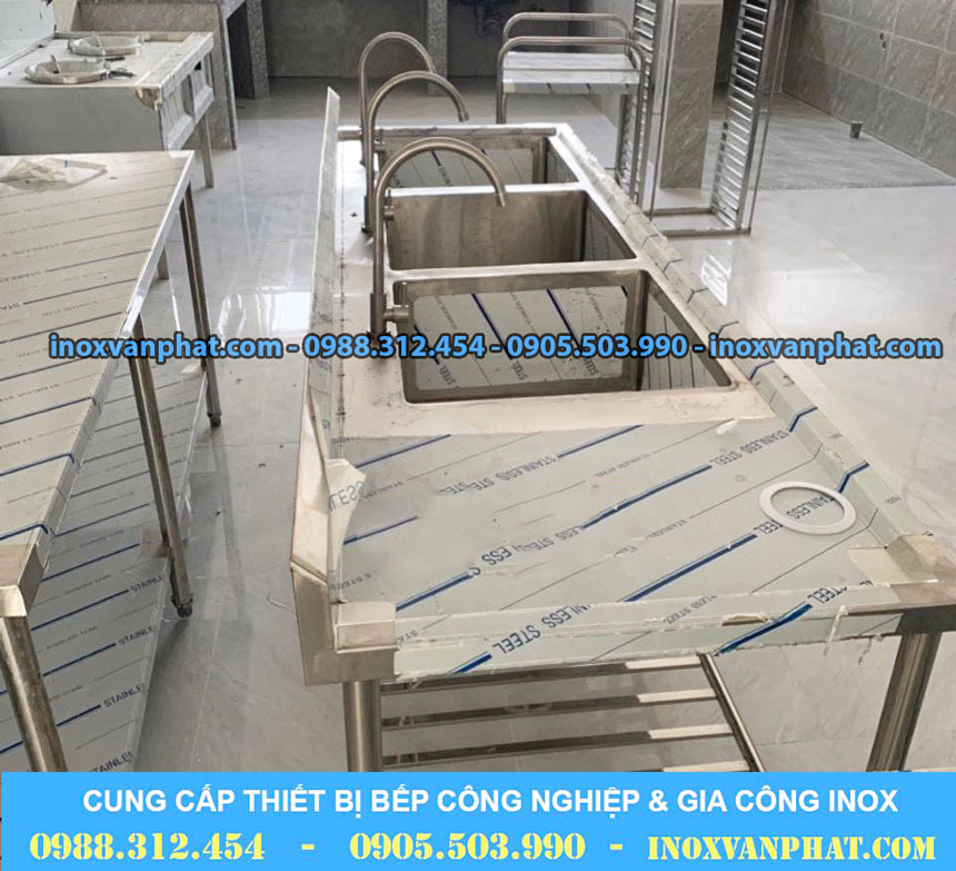 Chậu rửa inox công nghiệp