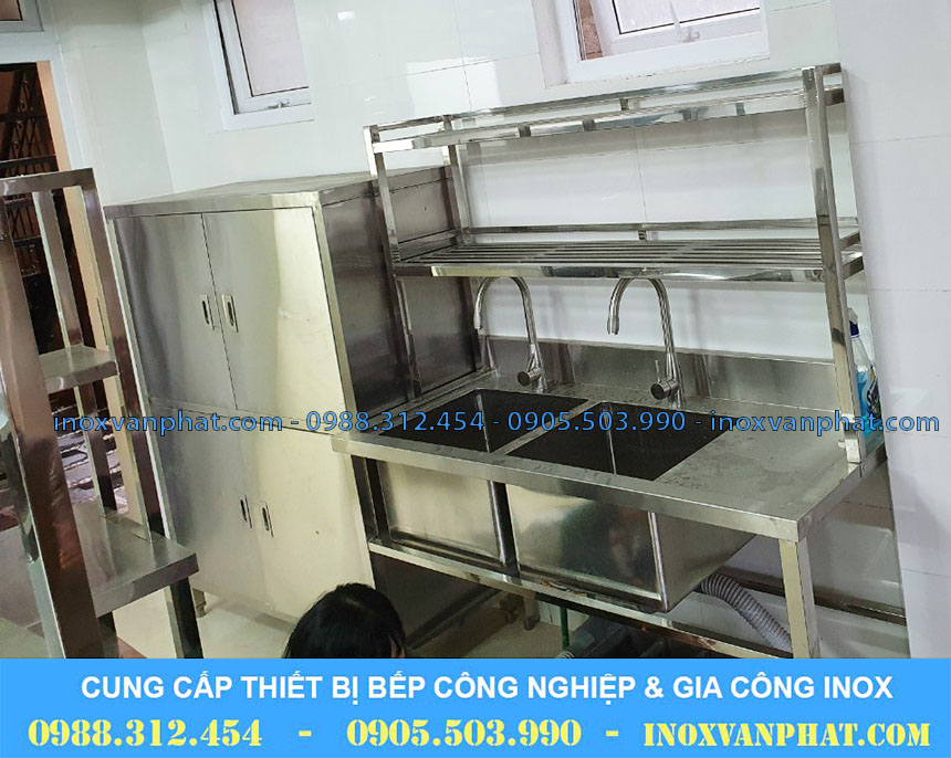 Chậu rửa inox công nghiệp