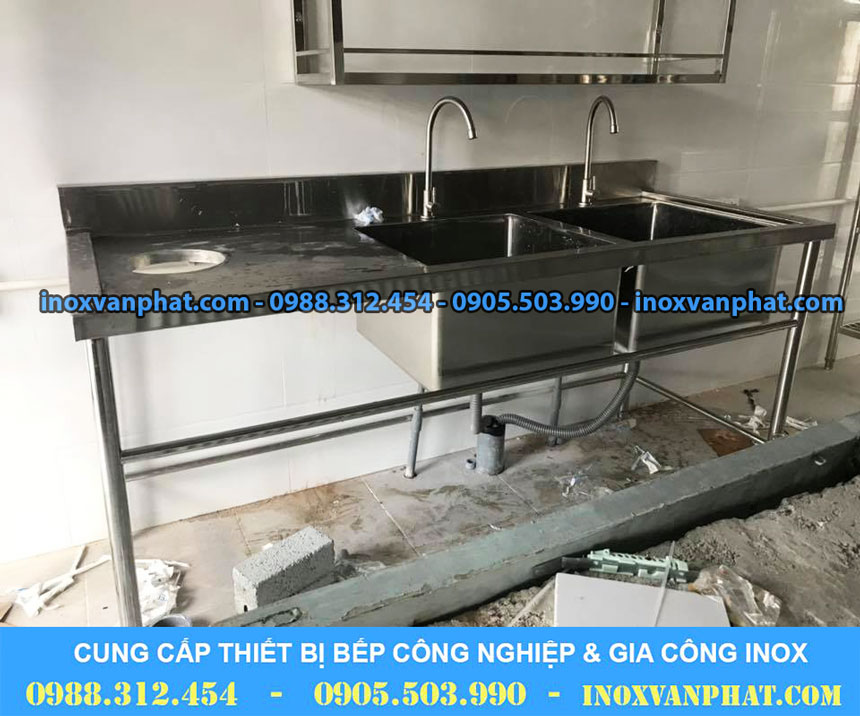 Chậu rửa inox công nghiệp