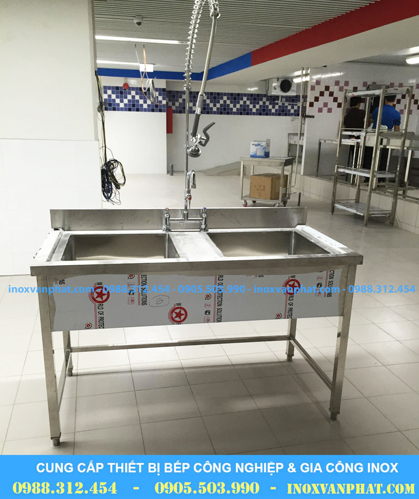 Chậu rửa inox công nghiệp