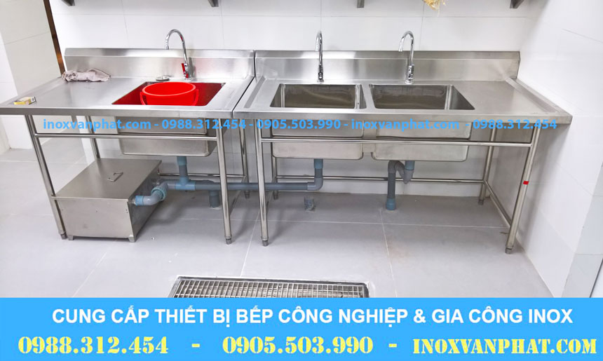 Chậu rửa inox công nghiệp