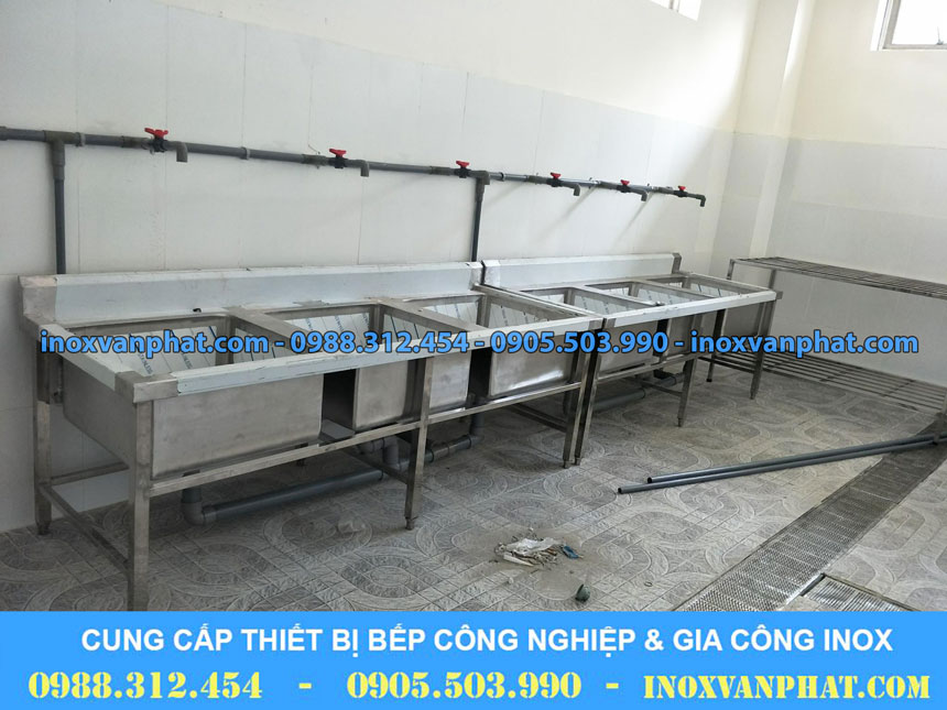 Chậu rửa inox công nghiệp