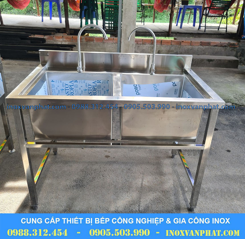 Chậu rửa inox công nghiệp