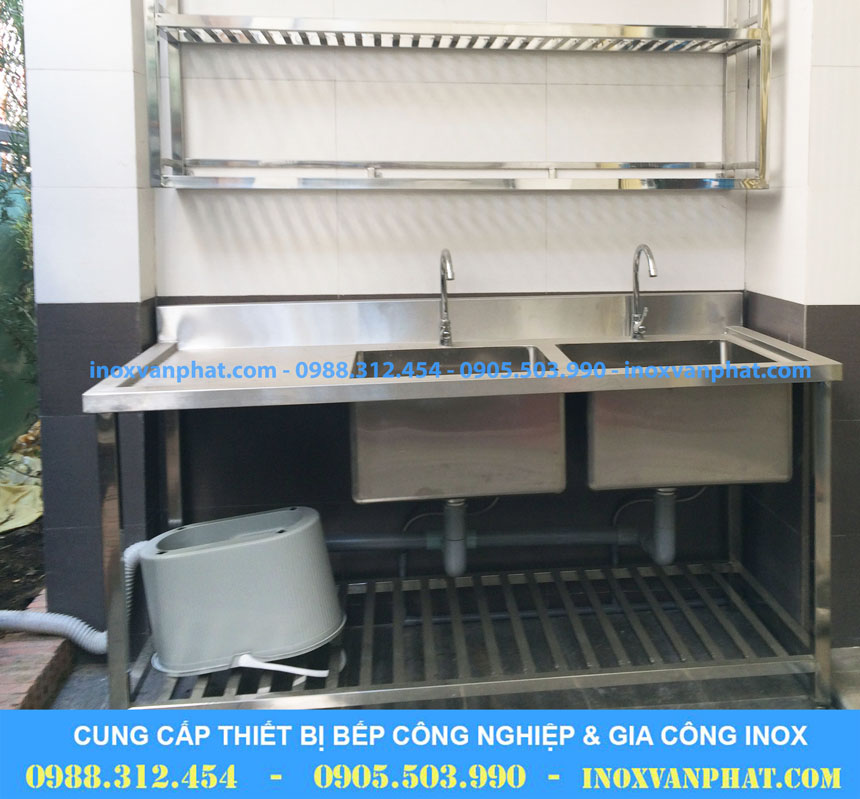 Chậu rửa inox công nghiệp