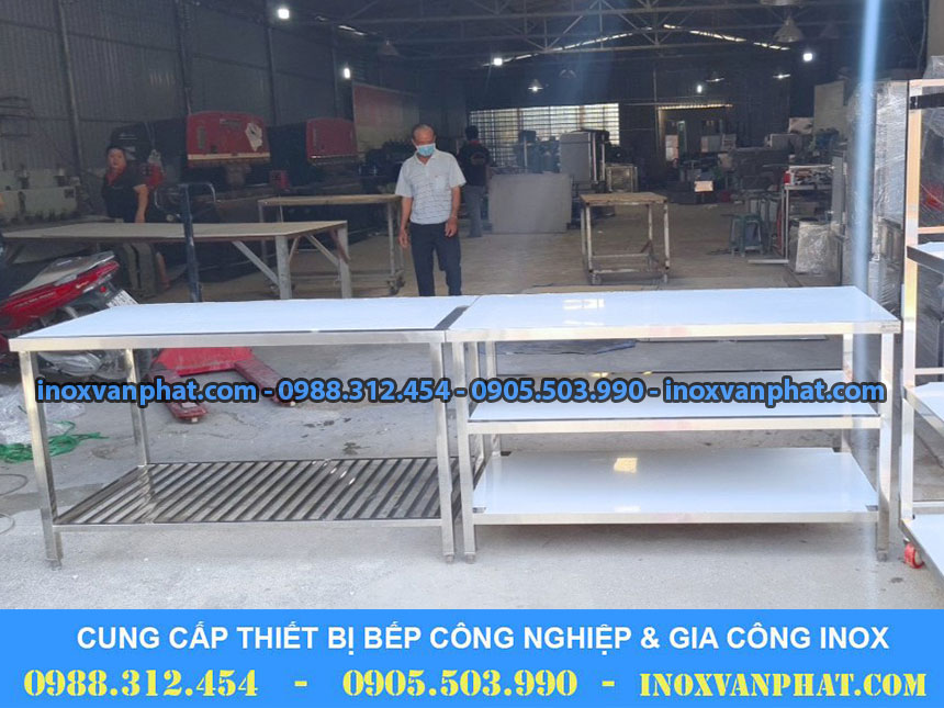 Bàn inox công nghiệp