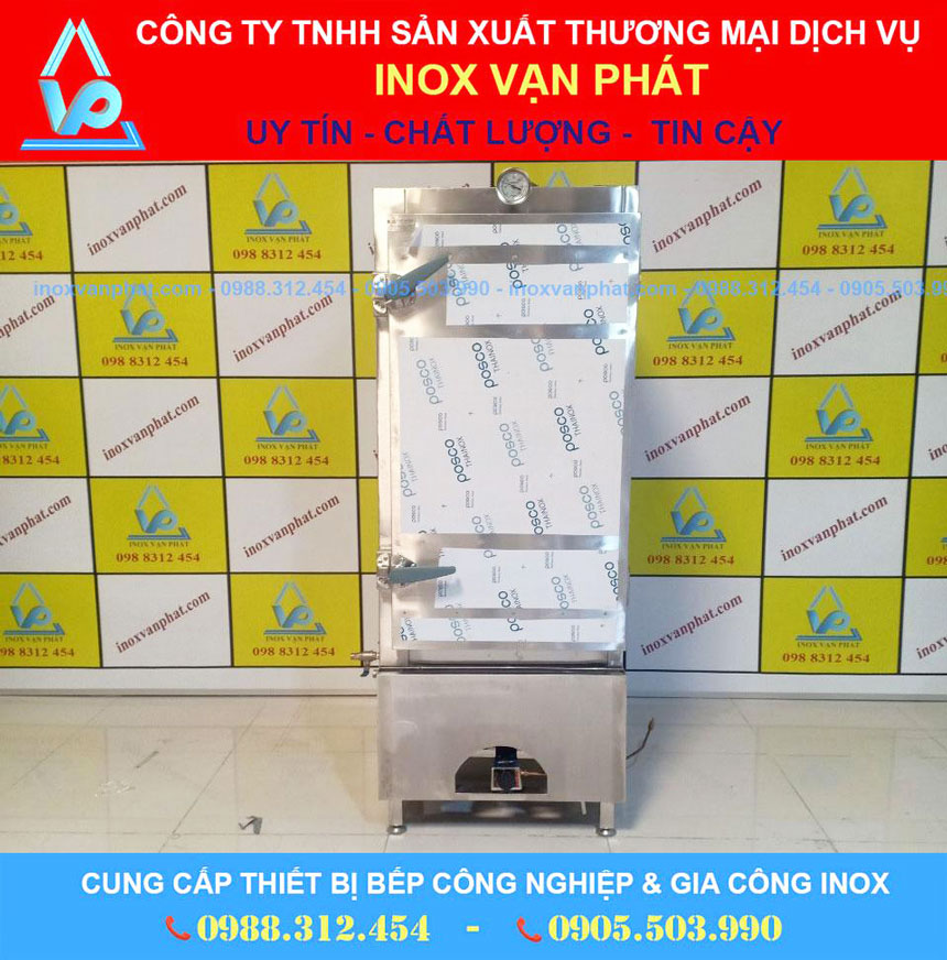 Tủ hấp cơm inox công nghiệp