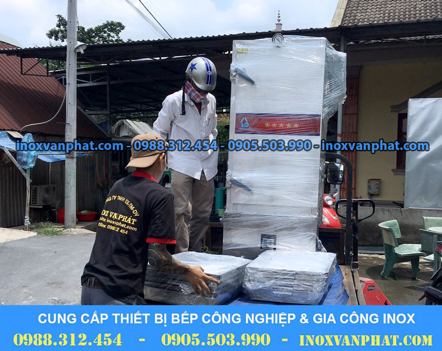 Tủ hấp cơm inox công nghiệp