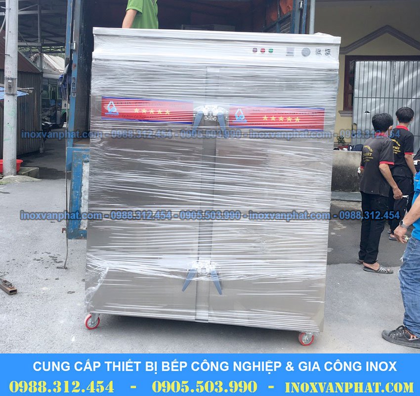 Tủ hấp cơm inox công nghiệp