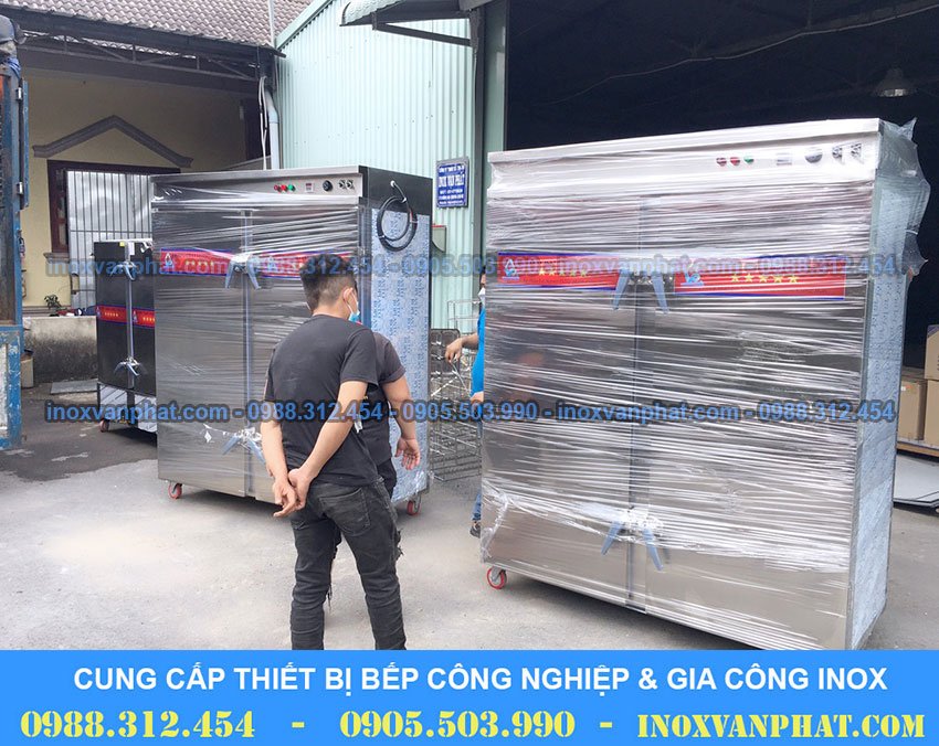 Tủ hấp cơm inox công nghiệp